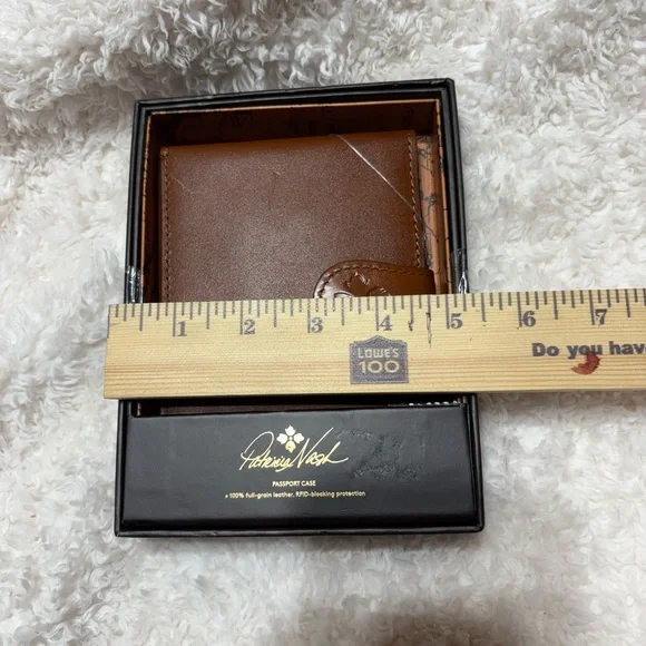 Patricia Nash Tan Leather Passport Holder - Picture 4 of 4